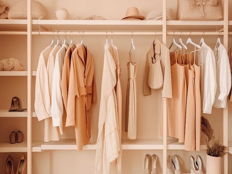 como organizar guarda-roupa