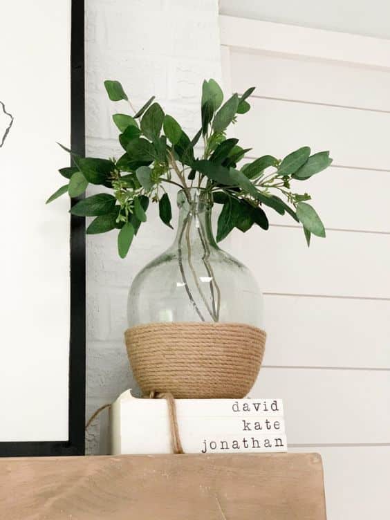diy vaso de vidro