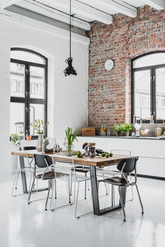 ideia cozinha estilo industrial