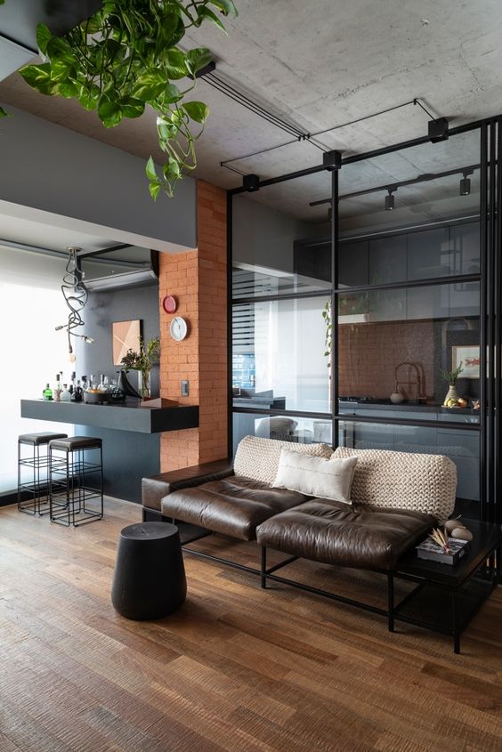 ideia para decoracao industrial
