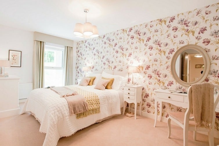 quarto vintage decorado