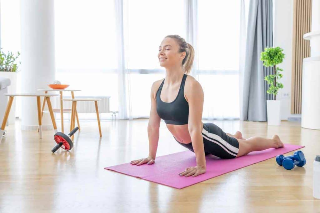 yoga em casa