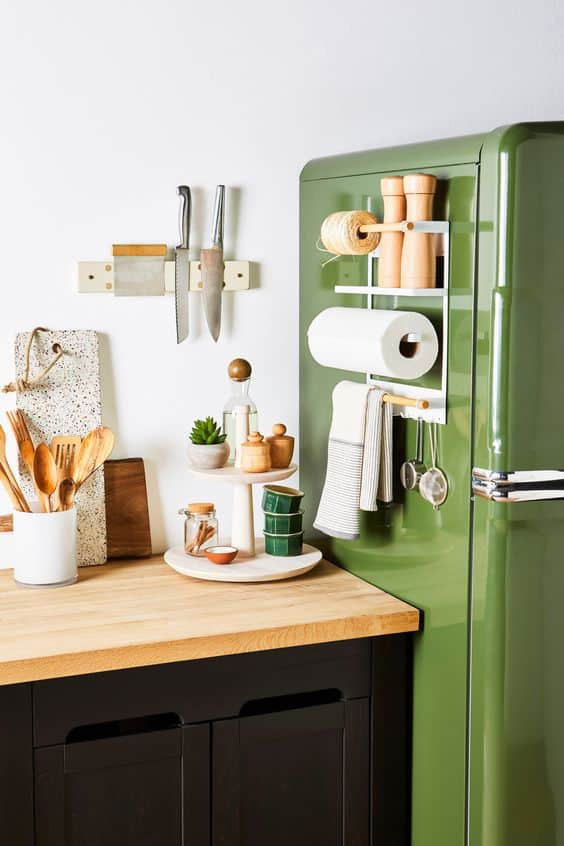 ideia para organizar a cozinha