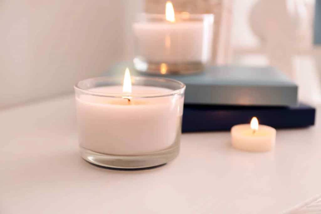 velas aromaticas na decoracao