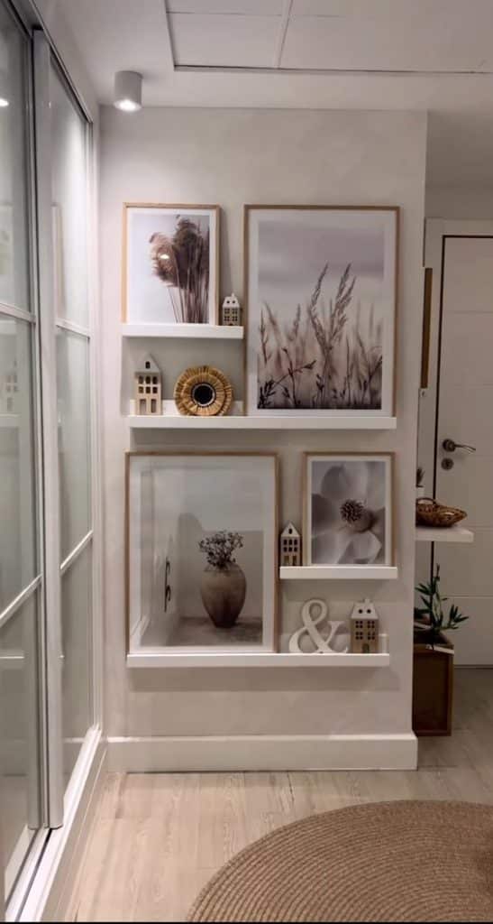 quadros na decoracao de parede
