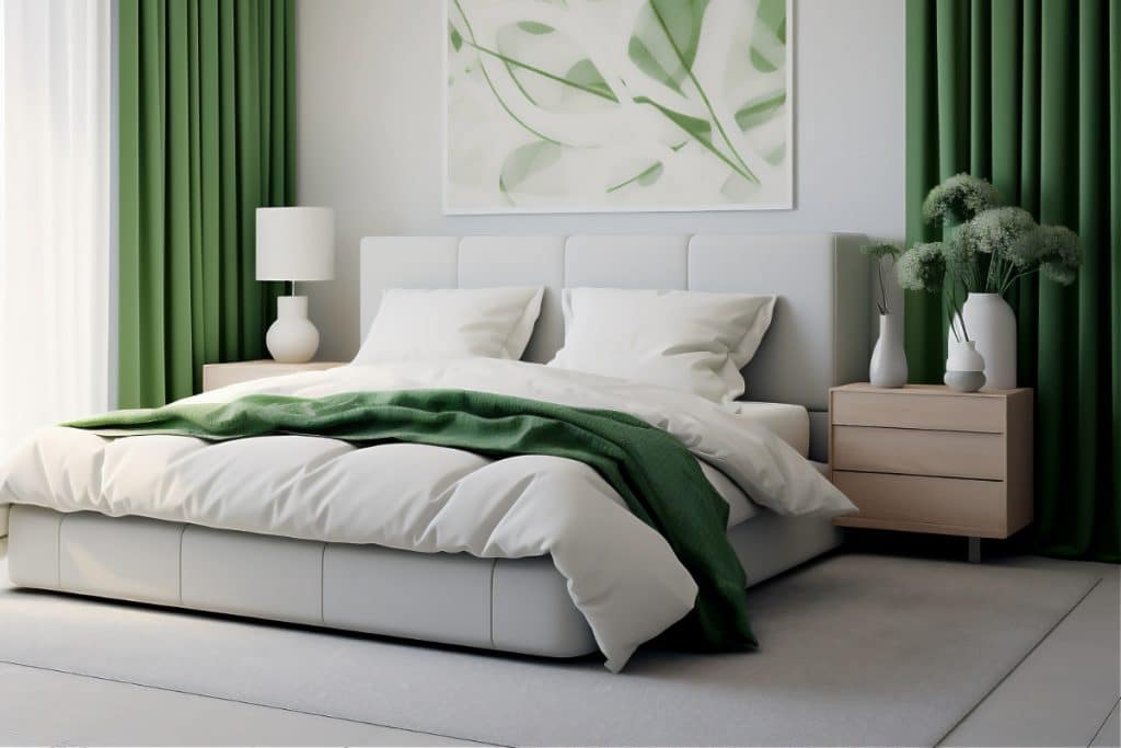 Paleta de cores para quarto de casal