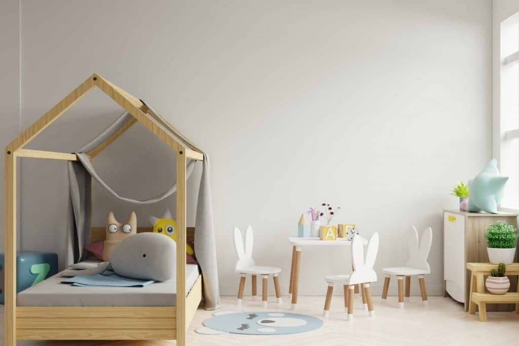 cama de casinha quarto infantil