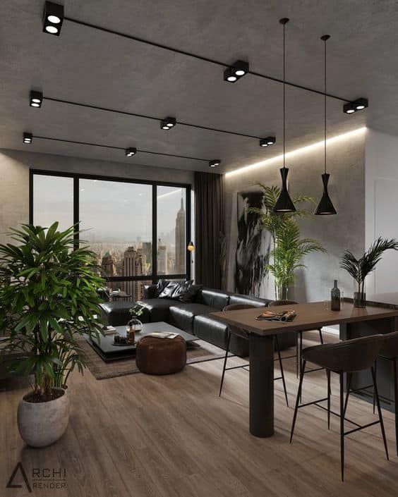 decoracao no estilo industrial