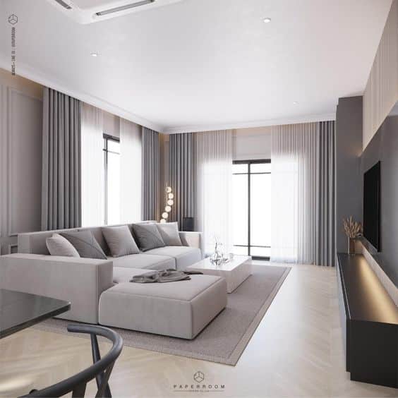 decoracao no estilo minimalista