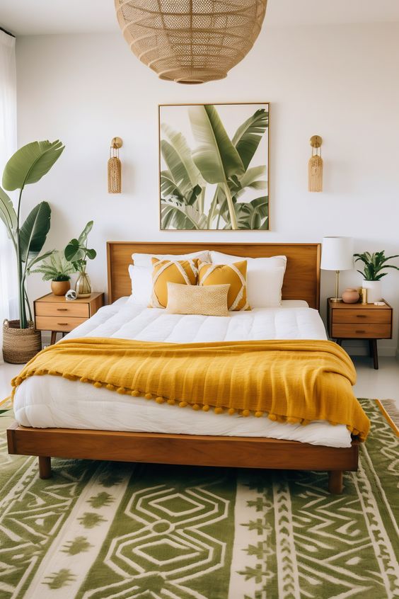 decoracao quarto estilo boho