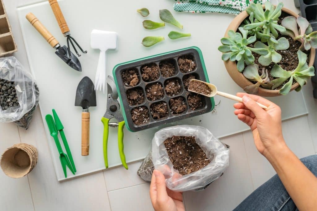 ferramentas para jardinagem