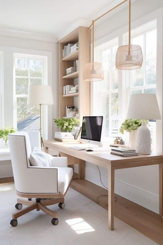 ideia para home office confortável