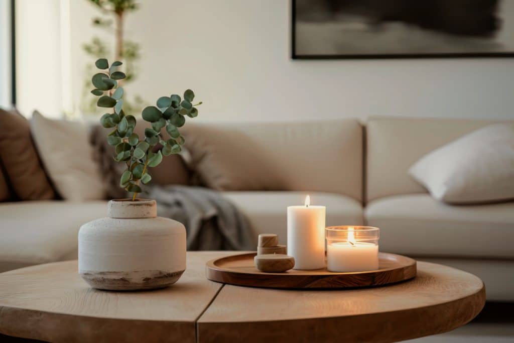 Decoração com velas para um ambiente aconchegante