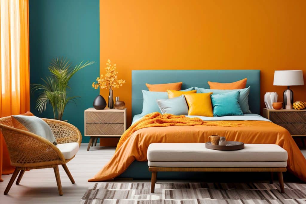 Quarto colorido