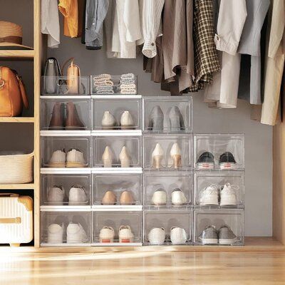 caixas para organizar sapatos