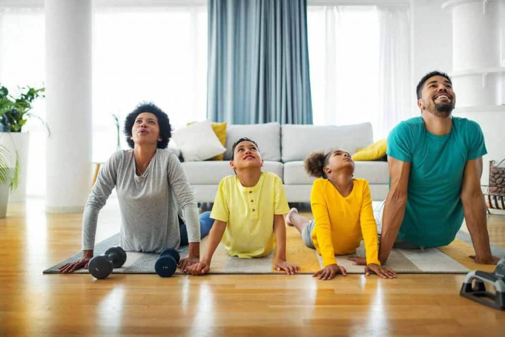 exercicios em familia