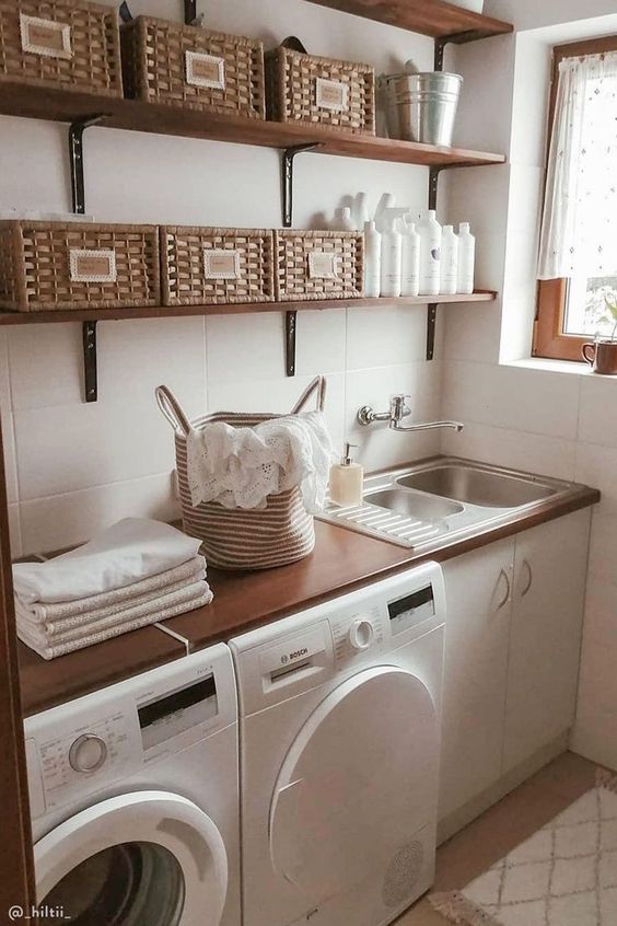lavanderia organizada