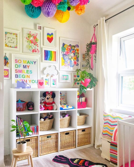 quarto de menina organizado
