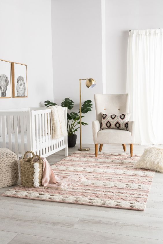 tapete para quarto de bebe