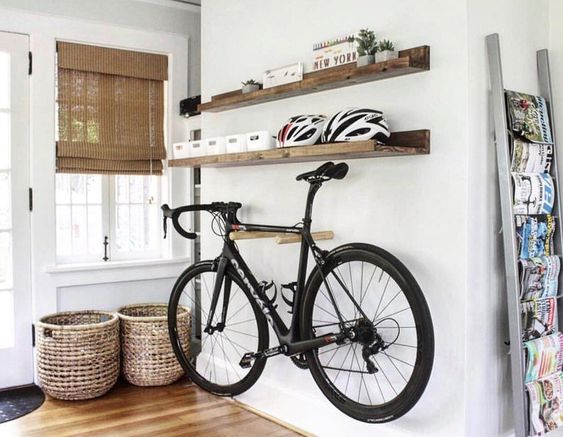 como guardar bicicleta em uma kitnet