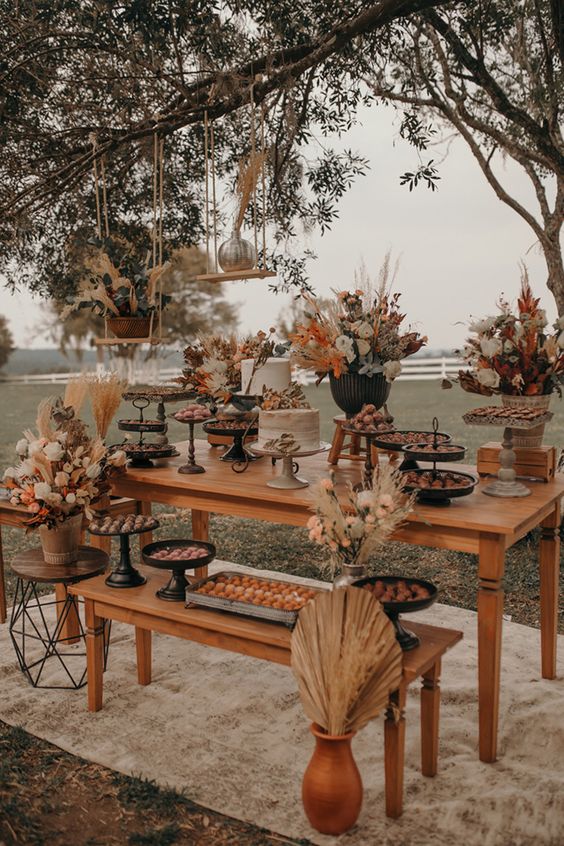 mesa de mini wedding