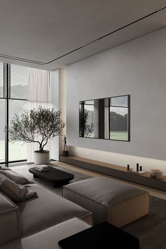 apartamento no estilo minimalista