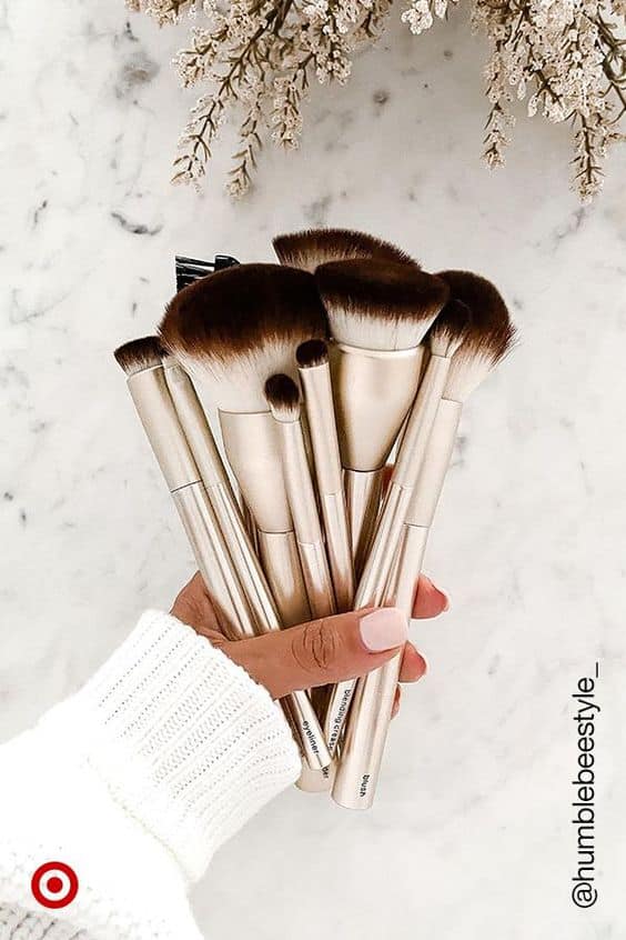 limpeza para pinceis de maquiagem