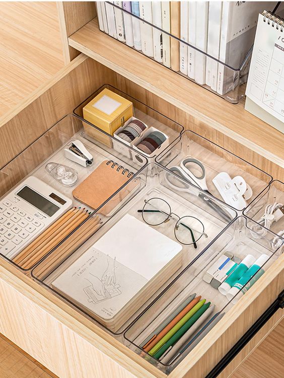 organizador de gaveta para escritorio