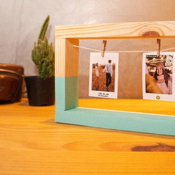 porta retrato na mesa de trabalho