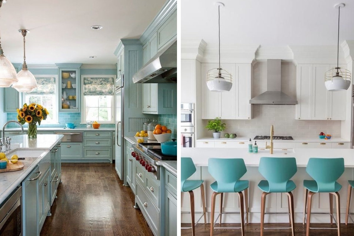 Cozinhas Vibrantes: 7 ideias de cores para um ambiente alegre