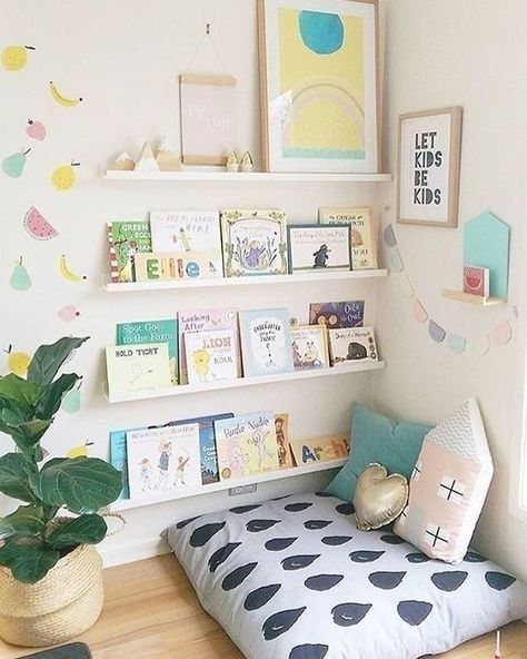 cantinho da leitura infantil
