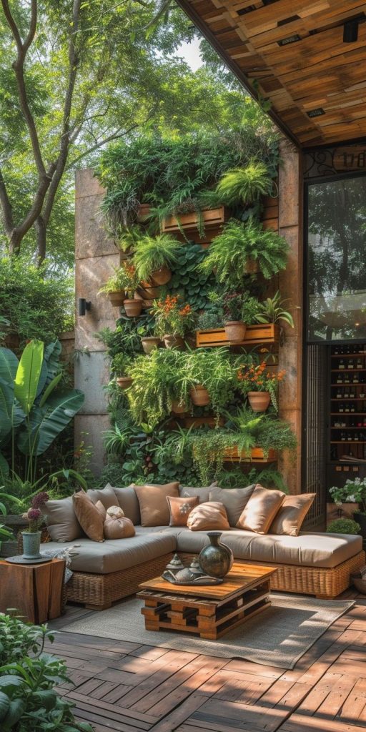 jardim vertical na decoracao