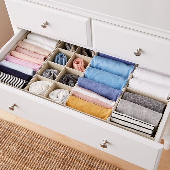 organizacao para gavetas