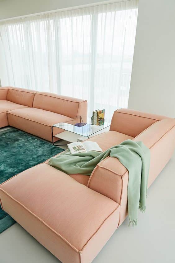 sofa modular para sala de estar