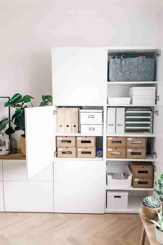 organizacao para casa pequena
