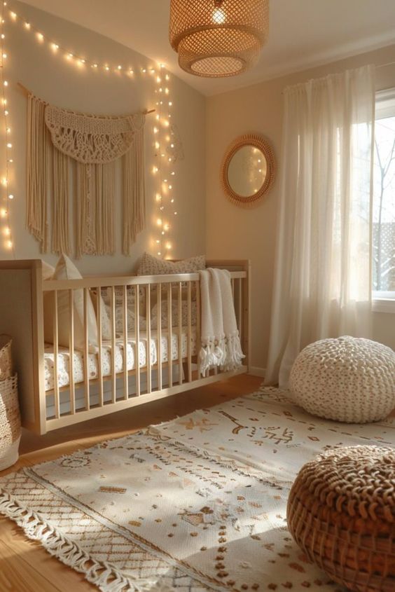 quarto de bebe boho chic