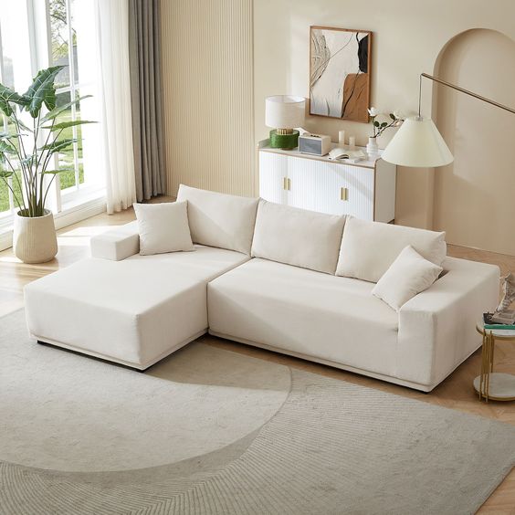 sofa chaise na sala