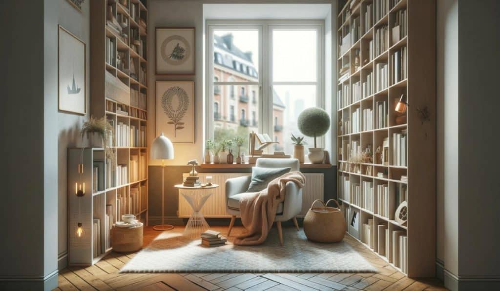 Biblioteca Pequena em Casa