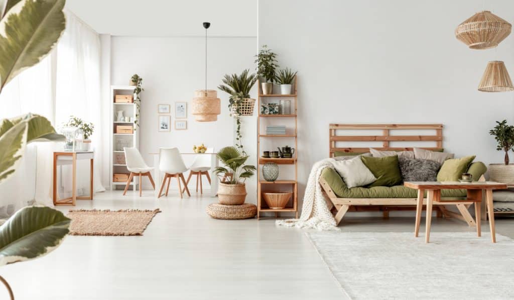Decoração de Interiores com Materiais Naturais