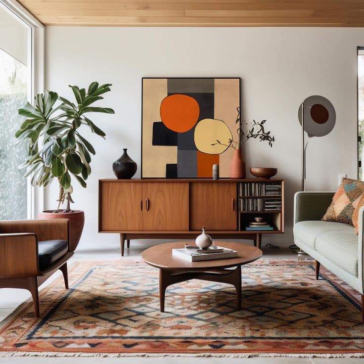 decoracao com quadro de destaque