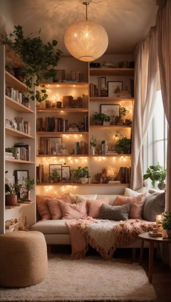 decoracao para cantinho da leitura