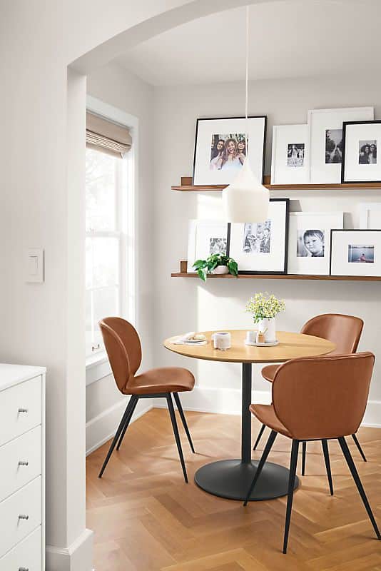 ideia para decorar sala de jantar pequena