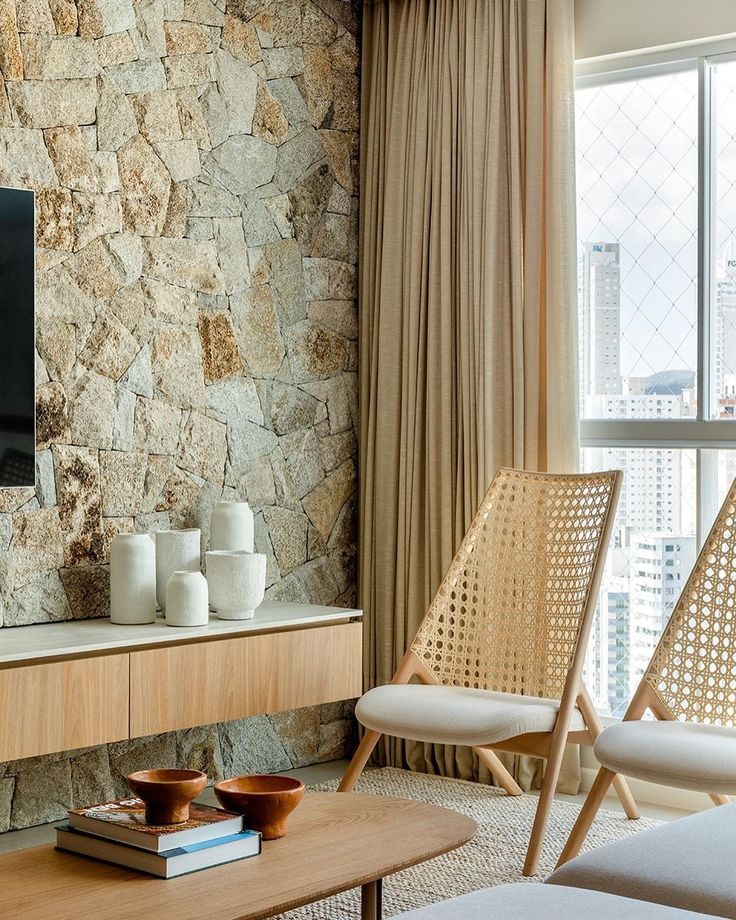 pedra na decoracao