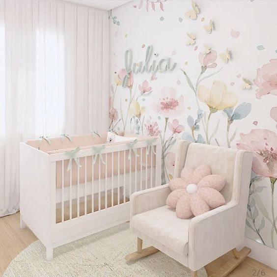 quarto de bebe menina