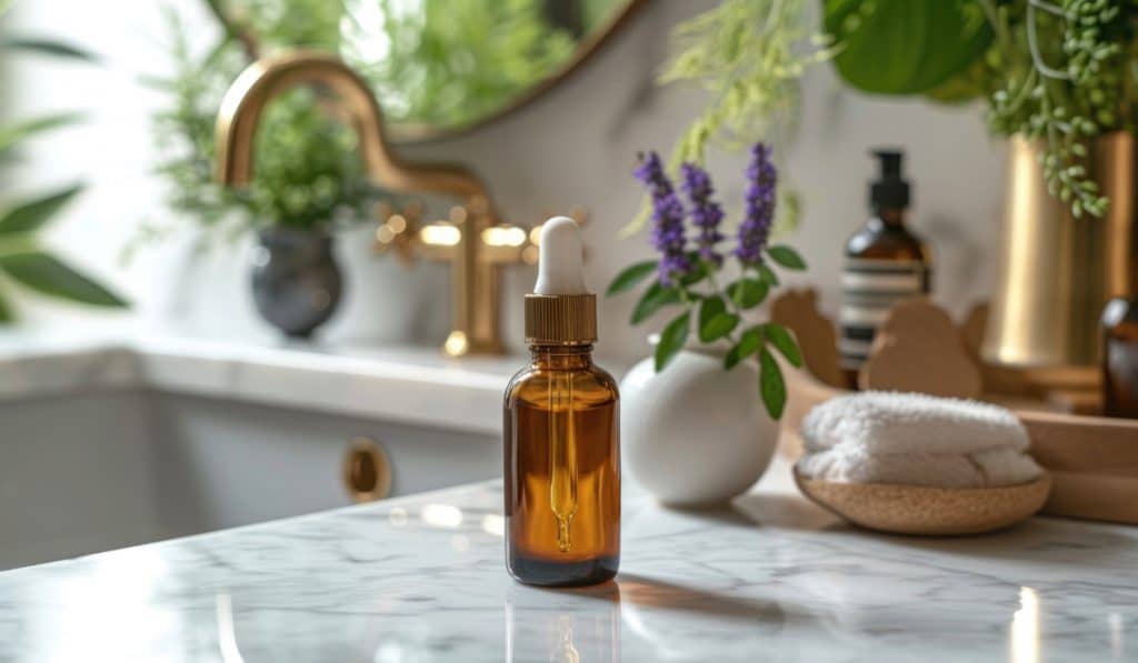 aromaterapia no banheiro