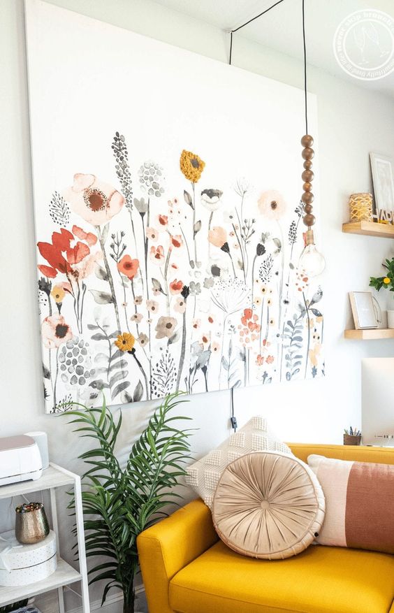 arte na decoracao de interiores
