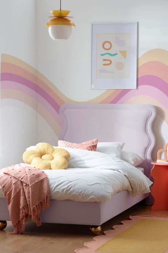 cama lilás