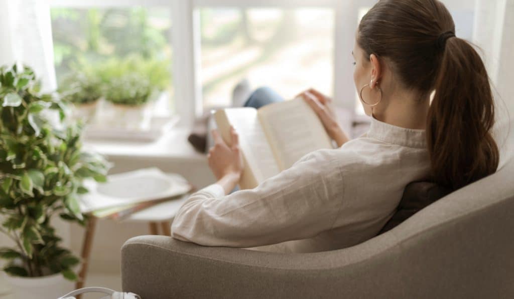 cantinho da leitura em cas