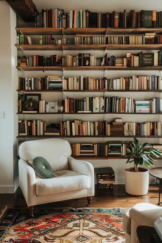 espaco da leitura em casa