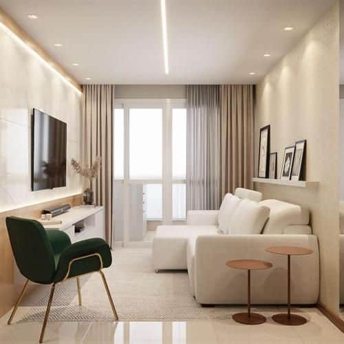 iluminacao para apartamento pequeno